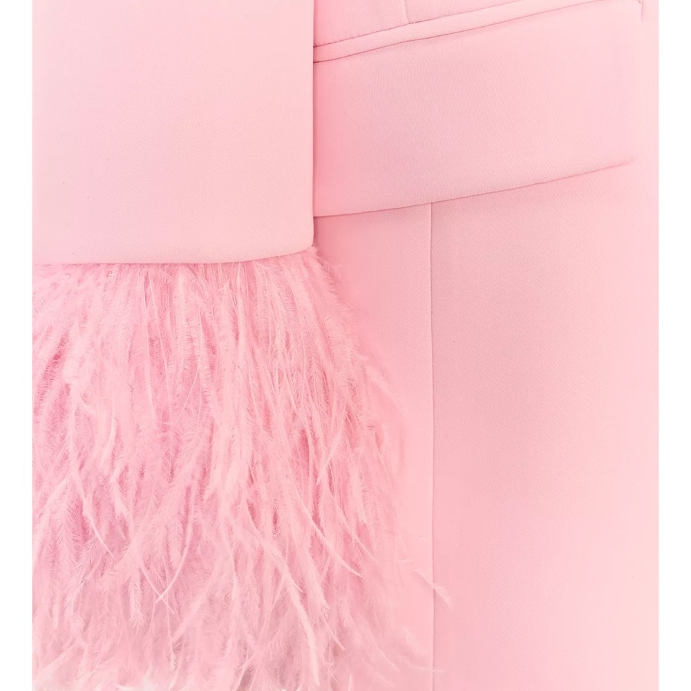 Zara Feather Cuff Blazer - Picture 14 of 14